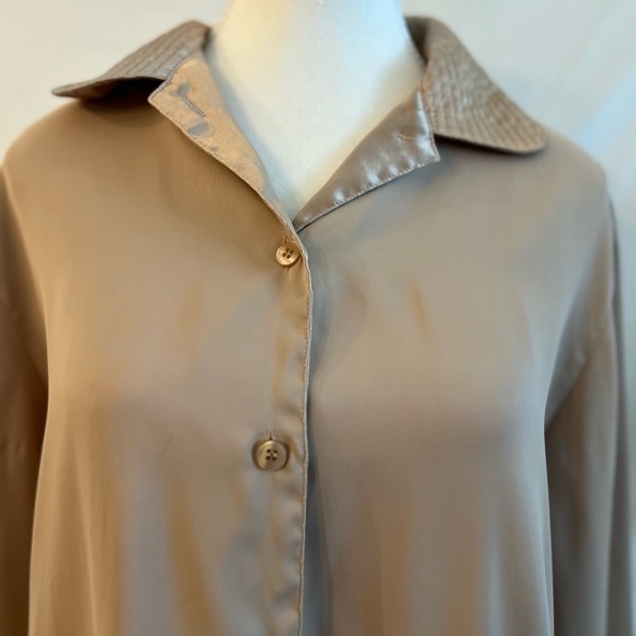 Vintage Cabernet Sleepwear Top - Picture 2 of 5